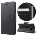 BRAVO-NOTE9NOIR - Etui Galaxy Note-9 Mercury Bravo logements carte fonction stand coloris noir
