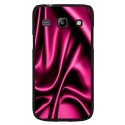 CPRN1S3SOIEROSE - Coque noire Samsung Galaxy 3 i9300 motif soie rose drapée