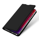 DUX-REDMI10NOIR - Etui Xiaomi Redmi 10 fin avec rabat latéral aimant invisible et coque souple