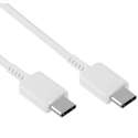 EP-DN980BLANC - Câble USB-C mâle/mâle Samsung origine coloris blanc longueur 1m