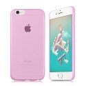 FITTYIP6ROSE - Coque souple Housse ultra fine Fitty coloris rose translucide pour iPhone 6
