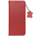FORCELL-CUIRM4PRORED - Etui portefeuille en cuir rouge avec rabat latéral Poco M4 Pro 5G