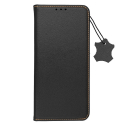 FORCELL-CUIRNOTE115GNOIR - Etui portefeuille en cuir noir avec rabat latéral Xiaomi Redmi Note 11(5G)