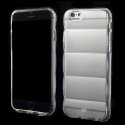 GELSOFAIP6TRANSP - Coque souple en gel SOFA transparent pour iPhone 6 aspect matelassé