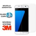 GLASS-S7ULTIMATE - Protection écran Galaxy S7 ULTIMATE verre trempé incurvé transparent