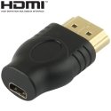 HDMIFEM-MICROHDMIMALE - Adaptateur prise Micro-HDMI Femelle vers HDMI Mâle