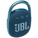 JBL-CLIP4BLEU - Enceinte tout terrain JBL Clip 4 coloris bleu avec mousqueton métallique