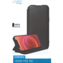 MWFLS0081-VIVOY555G - Etui Vivo Y55(5G) Folio-Case rabat latéral noir de MyWay
