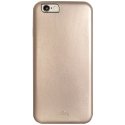 PUROVEGANIP6GOLD - Coque fine et élégante Puro Vegan Slim Eco leather iPhone 6s gold