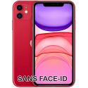 RECO-IP11REDSANSFACEID - iPhone 11 reconditionné 64 Go coloris rouge sans FACE-ID grade B