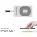 STICKERQI-LIGHTNING - Patch de recharge à induction pour iPhone série 5-6-7