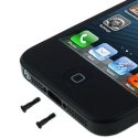 VIS-IP5S-NOIR - Lot de deux vis iPhone 5s et iPhone SE coloris noir