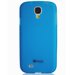 TPUSGS4-BLEU - Housse semi rigide bleu translucide Samsung Galaxy S4 i9500