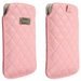 AVENYN_ROSELONG - Housse Luxe Krusell Avenyn Pouch rose Iphone 5