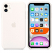 APPLEIP11-MWVX2ZM - Coque officielle Apple iPhone 11 en silicone coloris blalnc