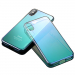 CAFELE-IPXDEGVERT - Coque fine pour iPhone XS dégradée vert