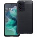 CARBO-MOTOE15 - Coque Motorola Moto G05 / Moto E15 antichoc coloris noir aspect carbone
