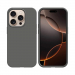COV-IP16PROGRIS - Coque en silicone iPhone 16 Pro souple flexible et enveloppante gris foncé