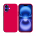 COV-IP16ROSEVIF - Coque en silicone iPhone 16 souple flexible et enveloppante coloris rose vif
