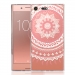 COVXZPREM-MANDALAROSE - Coque souple Xperia XZ-Premium transparente motif mandala rose