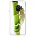 CRYSGALAXYS9CAMELEON - Coque rigide transparente pour Samsung Galaxy S9 avec impression Motifs caméleon sur un bamboo
