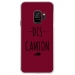 CRYSGALAXYS9DISCAMIONBORDEAU - Coque rigide transparente pour Samsung Galaxy S9 avec impression Motifs Dis Camion bordeau