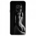 CRYSGALAXYS9FEMMENUE - Coque rigide transparente pour Samsung Galaxy S9 avec impression Motifs femme dénudée