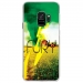 CRYSGALAXYS9FURY - Coque rigide transparente pour Samsung Galaxy S9 avec impression Motifs Fury