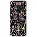 CRYSGALAXYS9TIKI - Coque rigide transparente pour Samsung Galaxy S9 avec impression Motifs tiki