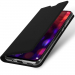 DUX-NOVA5THONOR20 - Etui Honor 20 et Nova-5T noir fin avec rabat latéral aimant invisible et coque souple