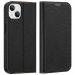 DUX-X2-IP14 - Etui iPhone 14 Dux Skin-X2 coloris noir rabat logements cartes et fermeture magnétique