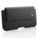DVHORIZNOIR1XL - Etui DolceVita universel noir avec passant ceinture taille XL 126 x 11 x 62 mm