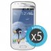 ECRANPACK5CORELTE - Pack 5 films protecteur écran Samsung Galaxy Core 4G LTE SM-G386F