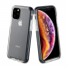 FP-GEMINIIP11PMAX - Coque antichoc iPhone 11 Pro Max Gemini transparente et noir antichoc