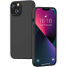 GEL-IP13NOIR - Couple iPhone 13 souple flexible coloris noir mat