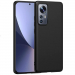 GEL-XIAOMI12NOIR - Coque souple Xiaomi 12/12X en gel flexible enveloppant noir mat