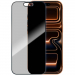GLASSESPION-IP17PMAX - Film protecteur écran intégral 3D en verre anti-espion iPhone 17 Pro-Max contour noir