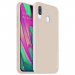 GOOSP-A40GOLD - Coque souple Galaxy-A40 en gel TPU gold iJelly de Goospery