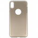 GOOSP-JELLYIPXTROUGOLD - Coque souple iPhone X/Xs gel TPU gold iJelly de Goospery avec trou logo