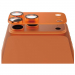 HEYB-IP17PROORANGE - Vitre protection bloc camréa complet iPhone 17 Pro coloris orange