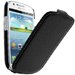HOSOAXNOI8730 - Etui haut de gamme cuir noir Samsung Galaxy Express i8730
