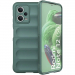 IX008-NOTE125GVERT - Coque Redmi Note 12(5G) antichoc relief texturé coloris vert foncé