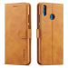 LCIMEEKE-HONOR8XCAMEL - Etui Honor 8X LC-IMEEKE haut de gamme camel logements carte fonction stand