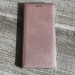 LUNA-P20LITEROSE - Etui P20 Lite avec rabat latéral fin fonction stand coloris rose doré