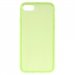 MINIGELVERTIP7 - Coque Souple en gel vert translucide pour Apple iPhone 7