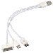 MULTIUSBTRIPLE - Chargeur USB multi-connecteurs Micro-USB Apple Galaxy Tab