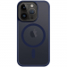 TACT-HYPERIP14PMAXBLEU - Coque bleue pour iPhone 14 Pro-Max avec système MagSafe Hyperstealth de Tactical