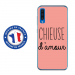 TPU0A50CHIEUSEROSE - Coque souple pour Samsung Galaxy A50 avec impression Motifs Chieuse d'Amour rose
