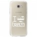 TPU0A52017DRAPBREIZH - Coque souple pour Samsung Galaxy A5-2017 SM-A520F avec impression Motifs drapeau Breton I Love Breiz