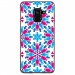 TPU0A8PLUS18GUY03 - Coque souple pour Samsung Galaxy A8-Plus 2018 avec impression Motifs ronds en forme de bonhommes 3